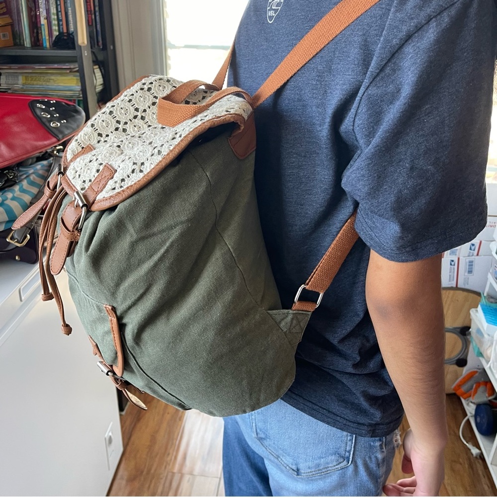 CANVAS MILITARY RUCKSACK Small Back Pack - Picture 14 of 14